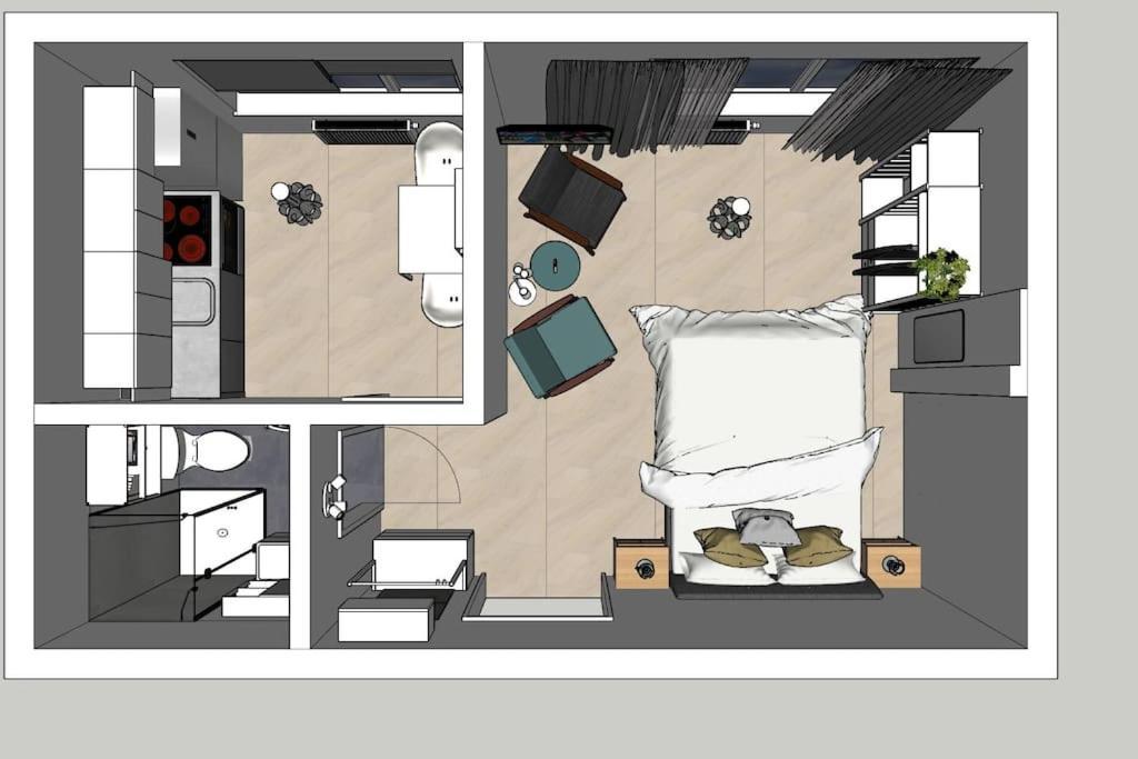 City Apartment Rudolf 26M2 Graz Eksteriør bilde